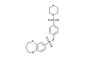 3,4-dihydro-2H-1,5-benzodioxepine-7-sulfonic Acid (4-morpholinosulfonylphenyl) Ester