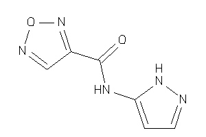 Image of N-(1H-pyrazol-5-yl)furazan-3-carboxamide
