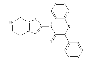 2-phenyl-2-(phenylthio)-N-(4,5,6,7-tetrahydrothieno[2,3-c]pyridin-2-yl)acetamide