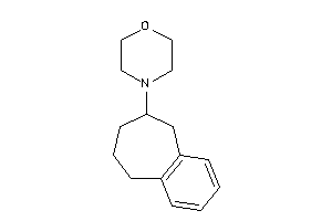 4-(6,7,8,9-tetrahydro-5H-benzocyclohepten-6-yl)morpholine