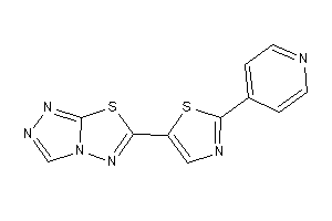 6-[2-(4-pyridyl)thiazol-5-yl]-[1,2,4]triazolo[3,4-b][1,3,4]thiadiazole