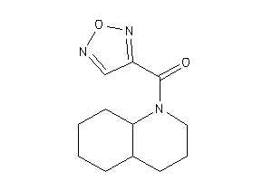 Image of 3,4,4a,5,6,7,8,8a-octahydro-2H-quinolin-1-yl(furazan-3-yl)methanone