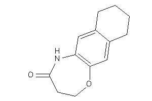 3,5,7,8,9,10-hexahydro-2H-benzo[h][1,5]benzoxazepin-4-one