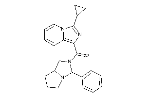 Image of (3-cyclopropylimidazo[1,5-a]pyridin-1-yl)-(3-phenyl-1,3,5,6,7,7a-hexahydropyrrolo[2,1-e]imidazol-2-yl)methanone