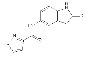 N-(2-ketoindolin-5-yl)furazan-3-carboxamide