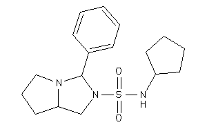 Image of N-cyclopentyl-3-phenyl-1,3,5,6,7,7a-hexahydropyrrolo[2,1-e]imidazole-2-sulfonamide