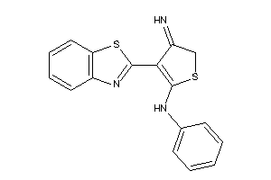 [3-(1,3-benzothiazol-2-yl)-4-imino-2-thienyl]-phenyl-amine