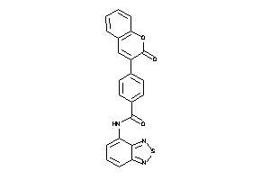 4-(2-ketochromen-3-yl)-N-piazthiol-4-yl-benzamide