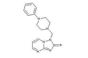 Image of 1-[(4-phenylpiperazino)methyl]-[1,2,4]triazolo[1,5-a]pyrimidine-2-thione