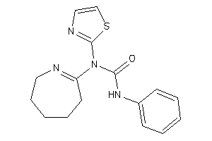 3-phenyl-1-(3,4,5,6-tetrahydro-2H-azepin-7-yl)-1-thiazol-2-yl-urea
