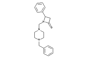 1-[(4-benzylpiperazino)methyl]-4-phenyl-azetidin-2-one