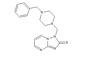 1-[(4-benzylpiperazino)methyl]-[1,2,4]triazolo[1,5-a]pyrimidine-2-thione
