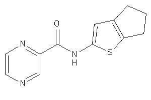 N-(5,6-dihydro-4H-cyclopenta[b]thiophen-2-yl)pyrazinamide