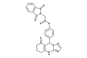 2-phthalimidoacetic Acid [4-(8-keto-5,6,7,9-tetrahydro-4H-[1,2,4]triazolo[5,1-b]quinazolin-9-yl)phenyl] Ester