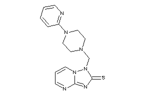 1-[[4-(2-pyridyl)piperazino]methyl]-[1,2,4]triazolo[1,5-a]pyrimidine-2-thione