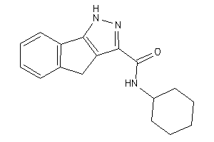 Image of N-cyclohexyl-1,4-dihydroindeno[1,2-c]pyrazole-3-carboxamide