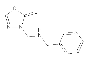 3-[(benzylamino)methyl]-1,3,4-oxadiazole-2-thione