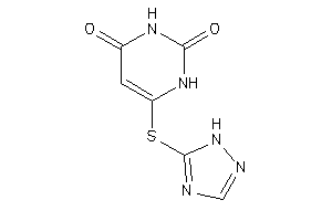 Image of 6-(1H-1,2,4-triazol-5-ylthio)uracil