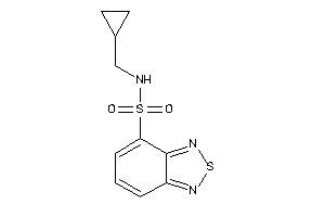 N-(cyclopropylmethyl)piazthiole-4-sulfonamide