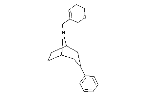 Image of 8-(3,6-dihydro-2H-pyran-5-ylmethyl)-3-phenyl-8-azabicyclo[3.2.1]octane