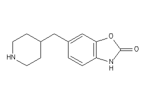 6-(4-piperidylmethyl)-3H-1,3-benzoxazol-2-one