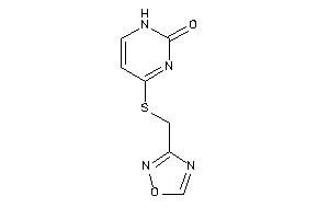 Image of 4-(1,2,4-oxadiazol-3-ylmethylthio)-1H-pyrimidin-2-one