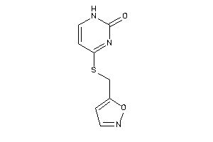 4-(isoxazol-5-ylmethylthio)-1H-pyrimidin-2-one