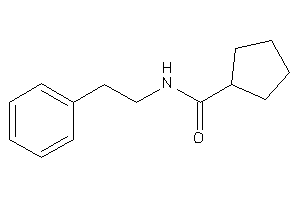 Image of N-phenethylcyclopentanecarboxamide