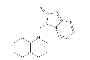 1-(3,4,4a,5,6,7,8,8a-octahydro-2H-quinolin-1-ylmethyl)-[1,2,4]triazolo[1,5-a]pyrimidine-2-thione