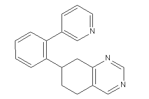 Image of 7-[2-(3-pyridyl)phenyl]-5,6,7,8-tetrahydroquinazoline