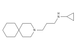 3-(9-azaspiro[5.5]undecan-9-yl)propyl-cyclopropyl-amine