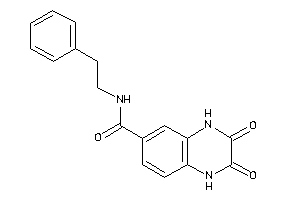 Image of 2,3-diketo-N-phenethyl-1,4-dihydroquinoxaline-6-carboxamide