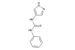 1-phenyl-3-(1H-pyrazol-4-yl)urea