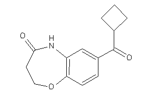 7-(cyclobutanecarbonyl)-3,5-dihydro-2H-1,5-benzoxazepin-4-one