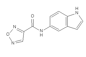 Image of N-(1H-indol-5-yl)furazan-3-carboxamide