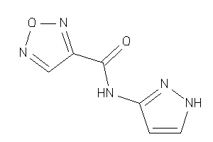 Image of N-(1H-pyrazol-3-yl)furazan-3-carboxamide