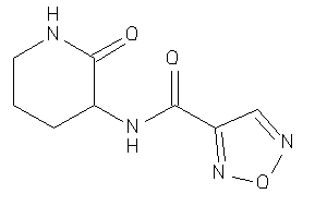 N-(2-keto-3-piperidyl)furazan-3-carboxamide