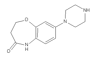 Image of 8-piperazino-3,5-dihydro-2H-1,5-benzoxazepin-4-one