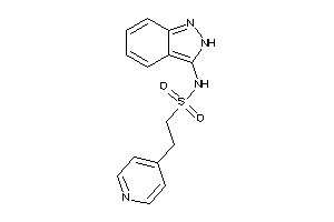 N-(2H-indazol-3-yl)-2-(4-pyridyl)ethanesulfonamide