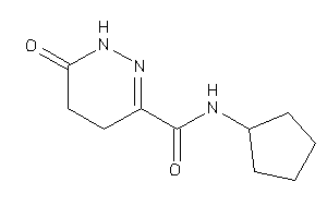 N-cyclopentyl-6-keto-4,5-dihydro-1H-pyridazine-3-carboxamide