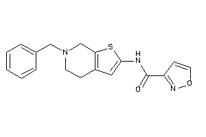 N-(6-benzyl-5,7-dihydro-4H-thieno[2,3-c]pyridin-2-yl)isoxazole-3-carboxamide