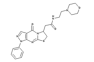2-[keto(phenyl)BLAHyl]-N-(2-morpholinoethyl)acetamide