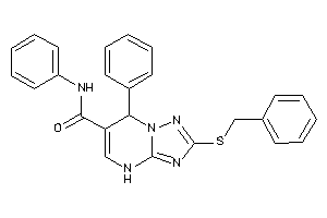 2-(benzylthio)-N,7-diphenyl-4,7-dihydro-[1,2,4]triazolo[1,5-a]pyrimidine-6-carboxamide