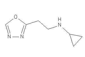 Cyclopropyl-[2-(1,3,4-oxadiazol-2-yl)ethyl]amine
