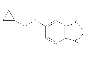 1,3-benzodioxol-5-yl(cyclopropylmethyl)amine
