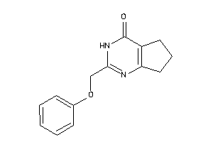 2-(phenoxymethyl)-3,5,6,7-tetrahydrocyclopenta[d]pyrimidin-4-one