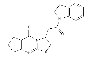 (2-indolin-1-yl-2-keto-ethyl)BLAHone