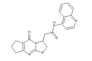 2-(ketoBLAHyl)-N-(4-quinolyl)acetamide