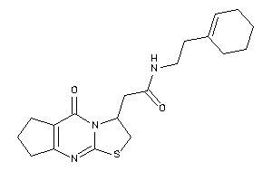 N-(2-cyclohexen-1-ylethyl)-2-(ketoBLAHyl)acetamide