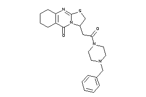 3-[2-(4-benzylpiperazino)-2-keto-ethyl]-2,3,6,7,8,9-hexahydrothiazolo[2,3-b]quinazolin-5-one